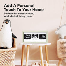 Load image into Gallery viewer, Trio Baby Sonogram Frame (Sage)