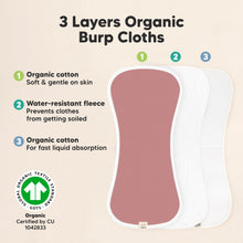 Load image into Gallery viewer, Urban Burp Cloths (Muted Pastel)