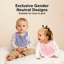 Load image into Gallery viewer, 8-Pack Urban Drool Bibs (Azure)