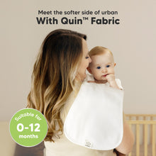 Load image into Gallery viewer, 5-Pack Urban Quin Burp Cloths (Soft White)