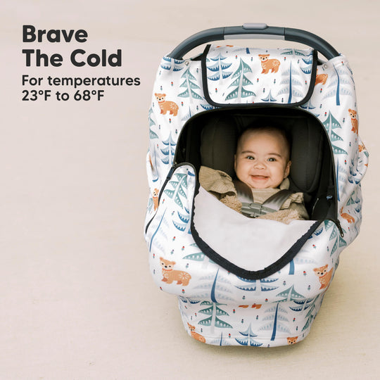 Warmzy Baby Car Seat Cover (Wintry)