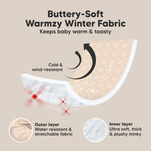 Load image into Gallery viewer, Warmzy Baby Car Seat Cover (Crystal)