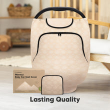 Load image into Gallery viewer, Warmzy Baby Car Seat Cover (Crystal)
