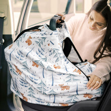 Load image into Gallery viewer, Warmzy Baby Car Seat Cover (Crystal)