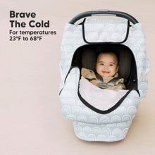 Load image into Gallery viewer, Warmzy Baby Car Seat Cover (Iris)