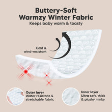 Load image into Gallery viewer, Warmzy Baby Car Seat Cover (Iris)