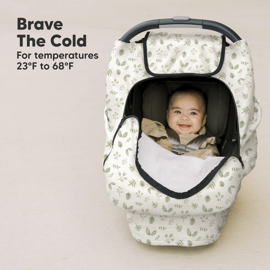 Warmzy Baby Car Seat Cover (Laurel)