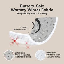 Load image into Gallery viewer, Warmzy Baby Car Seat Cover (Woodland)