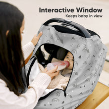 Load image into Gallery viewer, Warmzy Baby Car Seat Cover (Woodland)