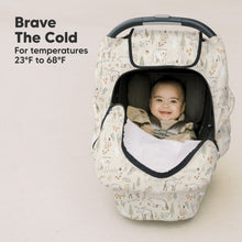 Load image into Gallery viewer, Warmzy Baby Car Seat Cover (Wildwood)