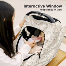 Load image into Gallery viewer, Warmzy Baby Car Seat Cover (Wildwood)
