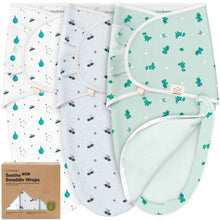 Load image into Gallery viewer, 3-Pack Soothe Zippy Swaddle Wrap (Space Quest)