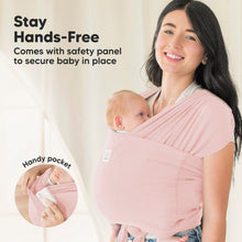 Load image into Gallery viewer, D-Lite Wrap Carrier (Dusty Pink)