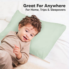Load image into Gallery viewer, Printed Toddler Pillowcase 13X18" (Sage)