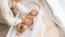 Load and play video in Gallery viewer, 2-Pack Soothe Fitted Bassinet Sheets (Sage)