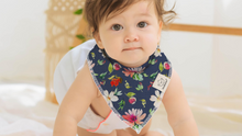 Load and play video in Gallery viewer, 10-Pack Organic Bandana Bibs
