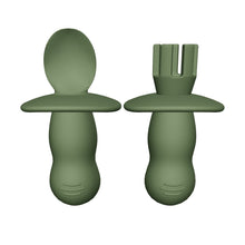 Load 3D model into Gallery viewer, 2-Sets Lil’ Prep Baby Fork & Spoon