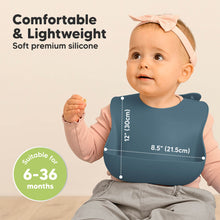 Load image into Gallery viewer, 2-Pack Prep Silicone Bibs (Valiant)