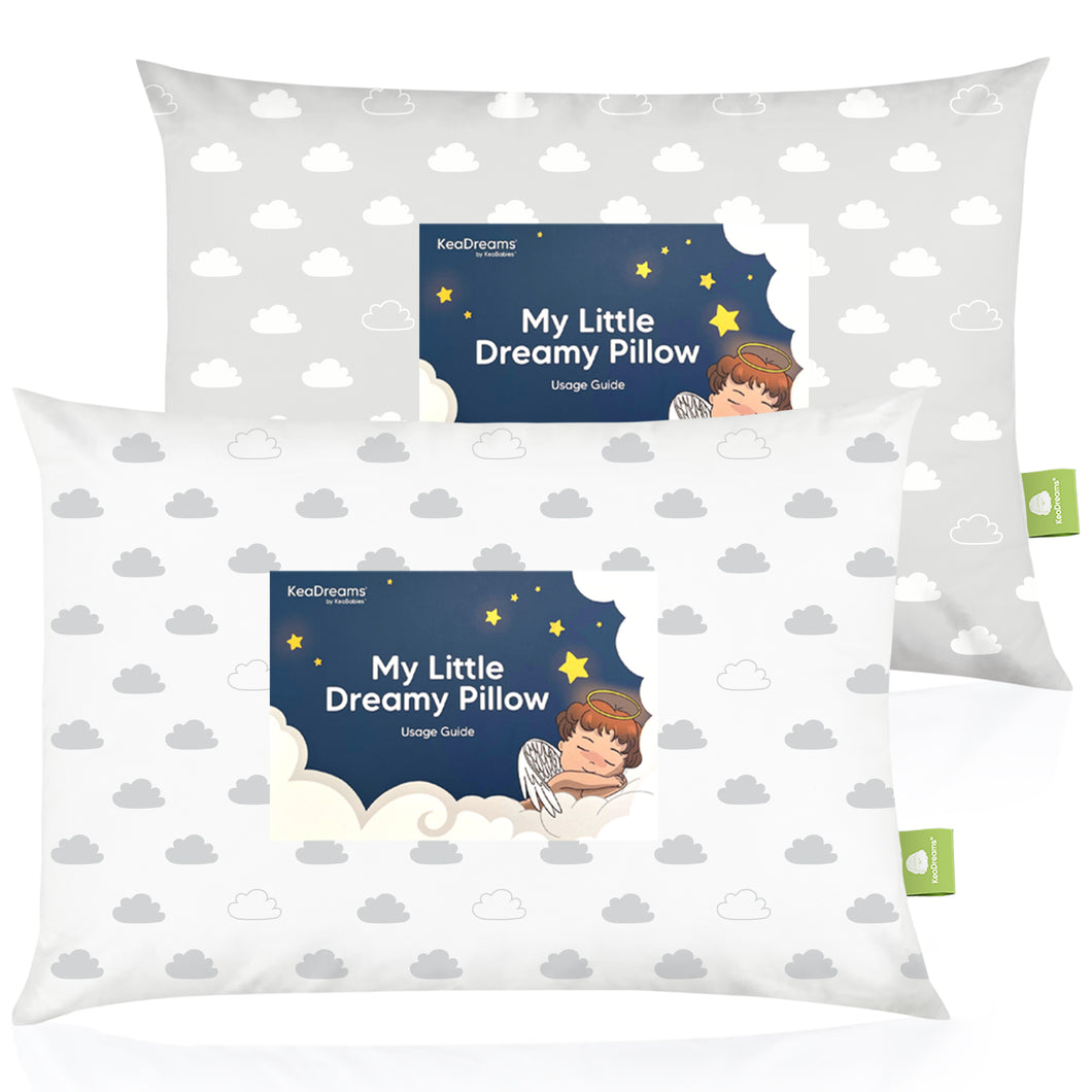 2-Pack Toddler Pillows (Cloud)