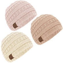 Load image into Gallery viewer, 3-Pack Warmzy Baby Beanies