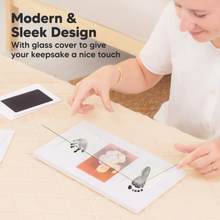 Load image into Gallery viewer, Duo Clean Touch Inkless Hand & Footprint Frame Kit (Cloud Gray)