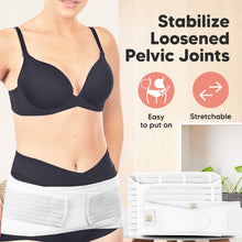 Load image into Gallery viewer, Revive 3-in-1 Postpartum Recovery Support Belt (Matte White)