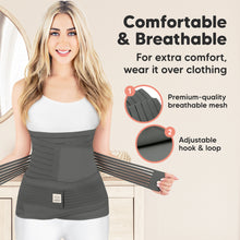Load image into Gallery viewer, Revive 3-in-1 Postpartum Recovery Support Belt (Mystic Gray)