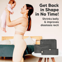 Load image into Gallery viewer, Revive 3-in-1 Postpartum Recovery Support Belt (Mystic Gray)