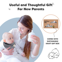 Load image into Gallery viewer, 10-Pack Organic Bandana Bibs