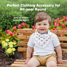 Load image into Gallery viewer, 10-Pack Organic Bandana Bibs