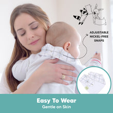 Load image into Gallery viewer, 8-Pack Organic Bandana Bibs (Constellation)