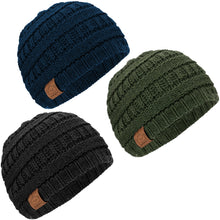 Load image into Gallery viewer, 3-Pack Warmzy Baby Beanies (Urban)