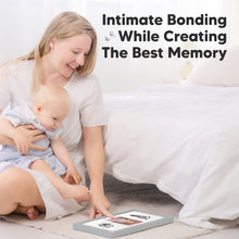 Load image into Gallery viewer, Duo Clean Touch Inkless Hand & Footprint Frame Kit (Cloud Gray)