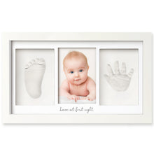 Load image into Gallery viewer, Baby Handprint & Footprint Keepsake Duo Frame