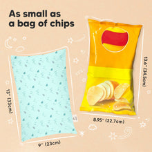 Load image into Gallery viewer, Mini Toddler Pillow With Pillowcase (Polar)