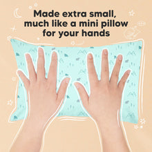 Load image into Gallery viewer, Mini Toddler Pillow With Pillowcase (Polar)