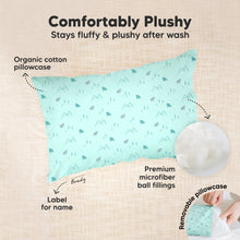 Load image into Gallery viewer, Mini Toddler Pillow With Pillowcase (Polar)