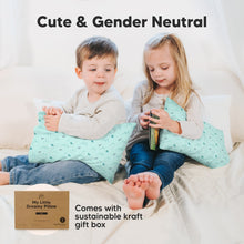 Load image into Gallery viewer, Mini Toddler Pillow With Pillowcase (Polar)