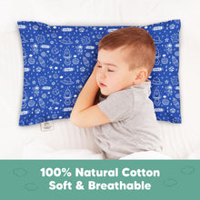 Load image into Gallery viewer, Printed Toddler Pillowcase 13X18" (Off to Space)