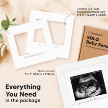 Load image into Gallery viewer, Solo Baby Sonogram Frame