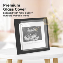 Load image into Gallery viewer, Solo Baby Sonogram Frame (Onyx Black)