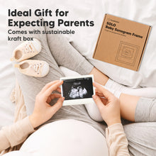Load image into Gallery viewer, Solo Baby Sonogram Frame (Onyx Black)