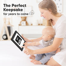Load image into Gallery viewer, Solo Baby Sonogram Frame (Onyx Black)