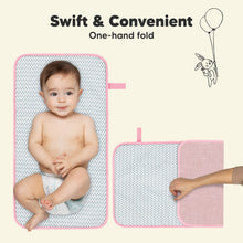 Load image into Gallery viewer, Swift Diaper Changing Pad (Sweet Pink)