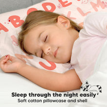 Load image into Gallery viewer, Toddler Pillow with Pillowcase (KeaABC Sakura)