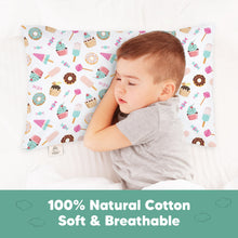 Load image into Gallery viewer, Printed Toddler Pillowcase 13X18" (Sweet Tooth)