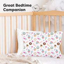 Load image into Gallery viewer, Printed Toddler Pillowcase 13X18" (Sweet Tooth)