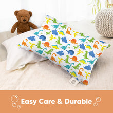 Load image into Gallery viewer, Printed Toddler Pillowcase 13X18" (Happy Dino)