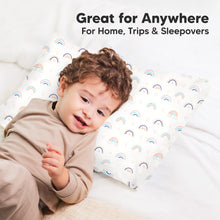 Load image into Gallery viewer, Printed Toddler Pillowcase 13X18" (Jolly Rainbow)