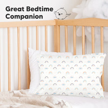 Load image into Gallery viewer, Printed Toddler Pillowcase 13X18" (Jolly Rainbow)